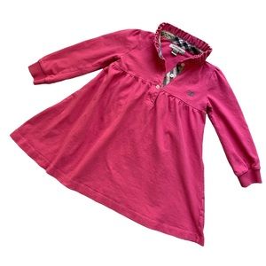 Burberry Ruffle Neck Polo style Dress - size 3T